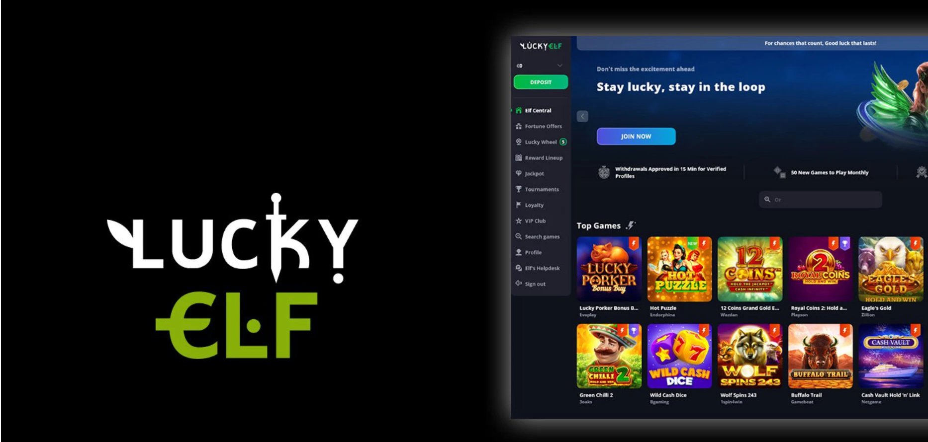 lucky elf casino