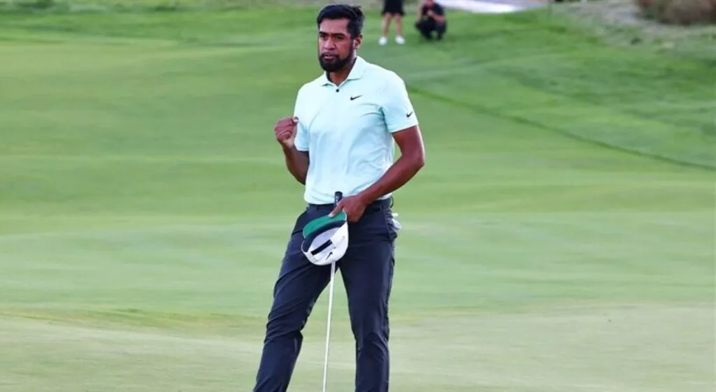 golf player Tony Finau